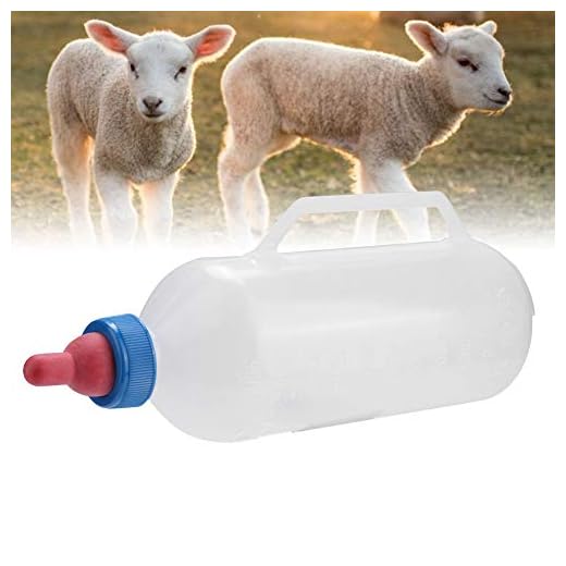 Pssopp Biberon Agneau, 1.5L Bouteille de Lait de chèvre veaux Agneau Chien Cheval