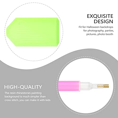 Mobestech Horror Resina Pedrinhas DIY Pintura Do Fundo Da Foto Cenário Assustador Do Dia Das Bruxas