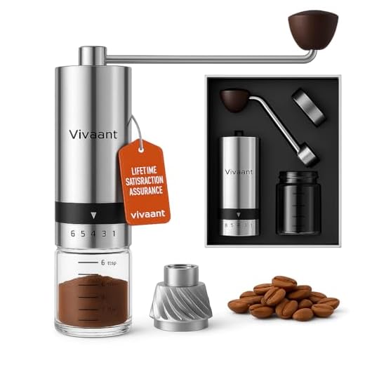Vivaant Manual Coffee Grinder