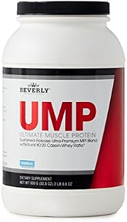 Beverly International UMP Protein Powder 30 servings, Vanilla. Unique whey-casein ratio builds lean