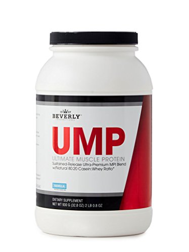 Beverly International UMP Protein Powder 30 servings, Vanilla. Unique whey-casein ratio builds lean