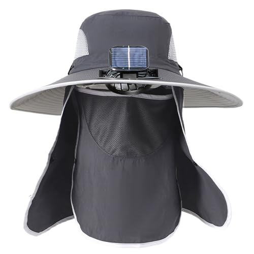 Chapeau de soleil extérieur à large bord ventilé pour éviter les coups de chaud - 3