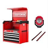 CRAFTSMAN S2000 26IN 4-DRAWER CHEST W/LIGHT & DIVIDE (CMST32642RB)