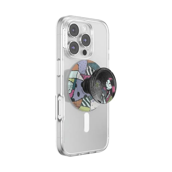 PopSockets Agarre de teléfono para MagSafe, Soporte magnético - Glitter