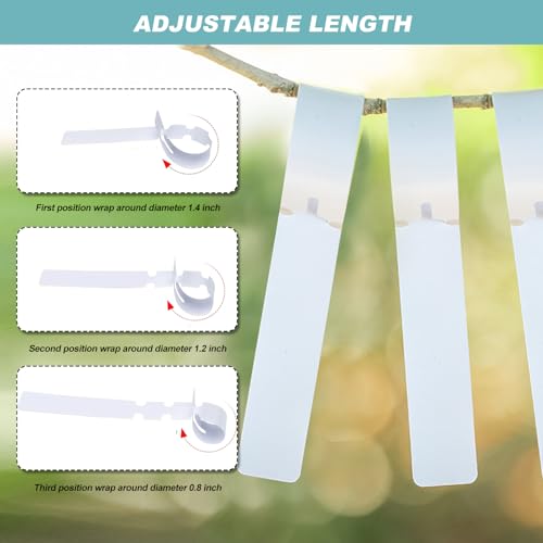 Pflanzenschilder zum Beschriften 200 Stk Pflanzenstecker Pflanzenetiketten Garten Pflanzenschilder Wetterfest Kunststoff für Draussen