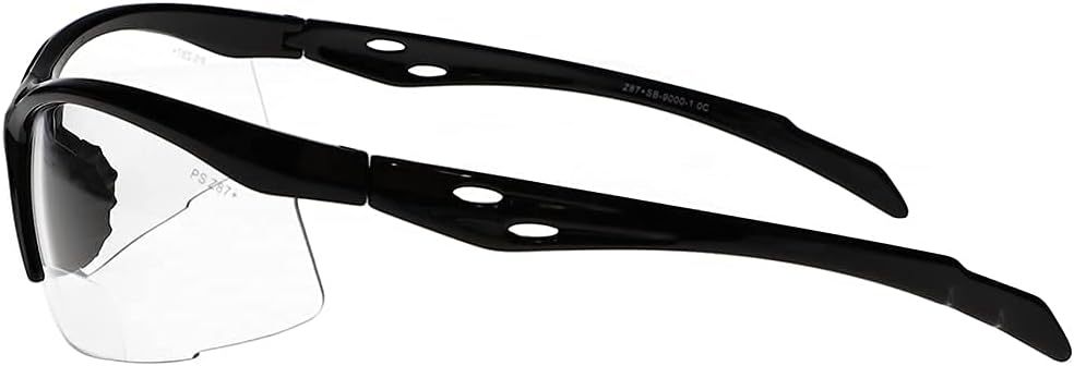 Bifocal Safety Glasses - Safety Glasses With Readers for Healthcare, Woodworkers, Motorcyclists, Workshop - Ansi Z87+ - Polycarbonate Lenses - (Clear, 1.50) - Image 2