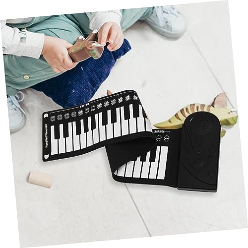 CIMAXIC 1 Jeu De Piano À 49 Touches Piano Enfant Claviers De Piano pour Enfants Piano pour Enfants Clavier De Musique Pianos Roulés À La Main Piano Éducatif Enroulable Piano À Clavier - Les Beatles, Paul McCartney, John Lennon, RIngo Starr, George Harrison CIMAXIC 1 Jeu De Piano À 49 Touches Piano Enfant Claviers De Piano pour Enfants Piano pour Enfants Clavier De Musique Pianos Roulés À La Main Piano Éducatif Enroulable Piano À Clavier – Image 6