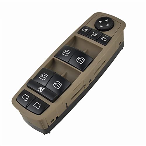 Interrupteur de lève-vitre principal marron pour Mercedes W251 X164 A2518300590