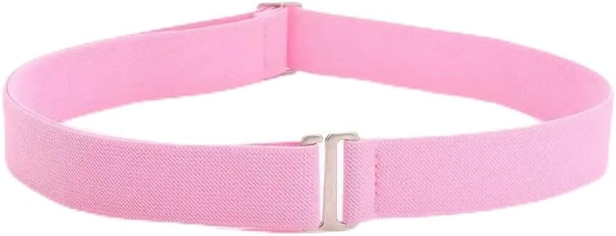 1pc Women's Elastic Comfortable Adjustable One Size Anti Slip Pants Belt Fits Most
