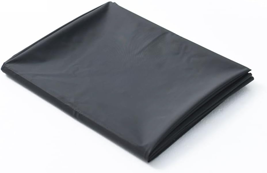 Waterproof Adult Play Sheet, Black, 220cm x 200cm, Mess-Proof Bed Mattress Cover for Couples (Red, 87x79inch)
