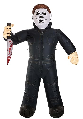 Fun Costumes Halloween Michael Myers Inflatable Decoration 8-Foot Michael Myers Inflatable Michael Myers Halloween Decoration