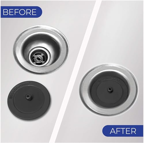 image for Kitchen SinkShroom Clog-Free Kitchen Sink Drain Strainer with Stopper 