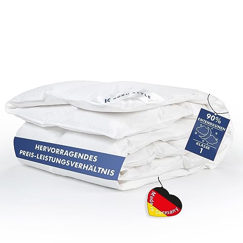 XDREAM Nature Down Duvet Medium, 90% Down / 10% Feathers, Filling