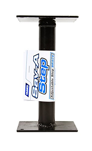 Camco Save-A-Step Brace, Stabilizes Rv Steps And Helps Prevent Rv Movement. Protects Rv Steps From Sag And Wear (7-5/8"-14") (43691), 7-5/8" - 14" Brace , Black #TOP3
