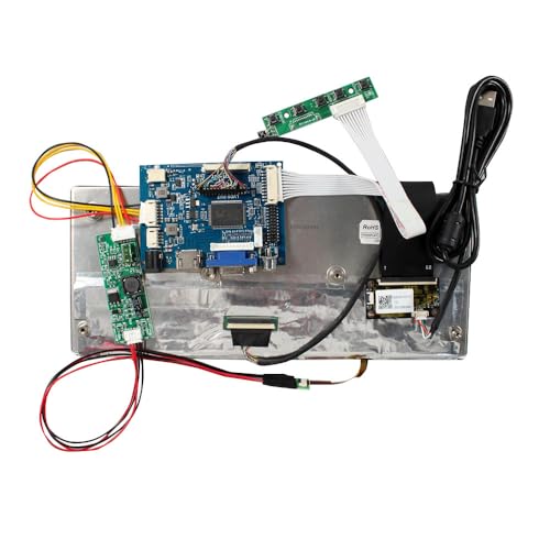 Image of VSDISPLAY 10.3'' Touchscreen 1920x720 800 Nits Monitor with VGA AV Board | for DIY Outdoor /Automotive /Computer Display