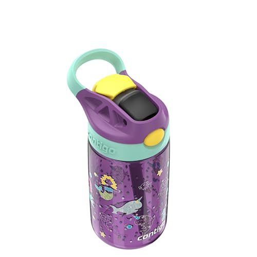 Image of Contigo Kids Water Bottle with Redesigned AUTOSPOUT Straw, 14 oz