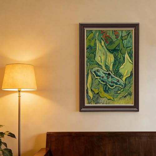 Toile Van Gogh cadre a suspendre decoration murale bureau grand format 50x76 cm - 4