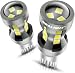 SEALIGHT 912 LED Bulbs, 912 921 LED Backup Light Bulbs, 912 921 LED Reverse Light 6000K 2600Lumens Super Bright, Canbus Error Free T15 906 904 902 W16W for Back Up Lights Reverse Lights, 2 Pack