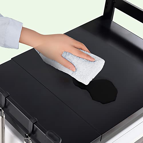 Support de cuisine pour four à micro-ondes rétractable et réglable pour comptoir - 6