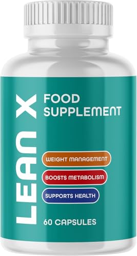 Lean X Weight Supplort Supplement – 60 Capsules – Metabolism Booster & Weight Management Support – Wellness Supplement for Men & Women – Supplement Heaven