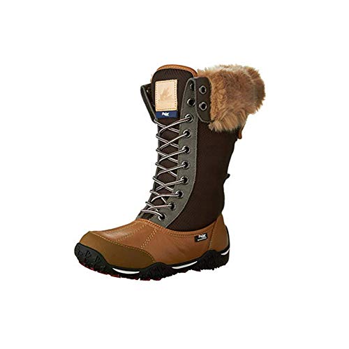 PAJAR Womens Genevieve Boot, 38, Honey/Dark Brown