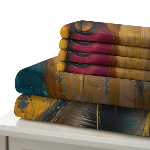 Housse de couette renard 3D en microfibre douce anti-transpiration - 6