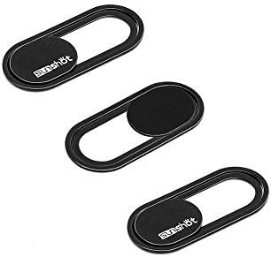 sunshot Laptop Webcam Camera Cover Protection Anti-Monitoring for iPhone Smartphone Laptop Tablet, Webcam Cover Stops Webcam Spying(Webcam Cover (3pack))