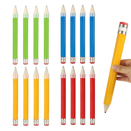 Lápices Jumbo de Madera WOPPLXY 16 Piezas Multicolor miniatura 1