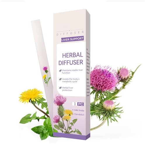 Pluma Difusora - Mejora , Hierbas Difusor de Hierbas para Limpieza Pulmonar, Lápices Limpiadores de Hierbas, Inhalador Mullein Para Limpieza Pulmones, Refrescante De Aire Bucal, Apoyo