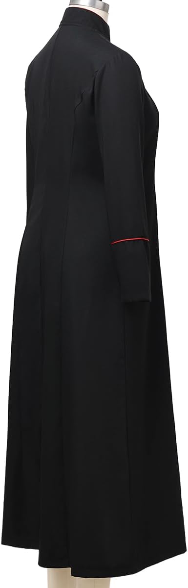 BLESSUME Women Choir Roman Cassock Robe Clergy Pulpit Liturgical Vestment Robe - Image 6
