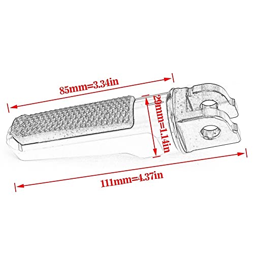 Repose-Pieds Moto Avant pour CB600F Hornet CBF600 et CBR650F