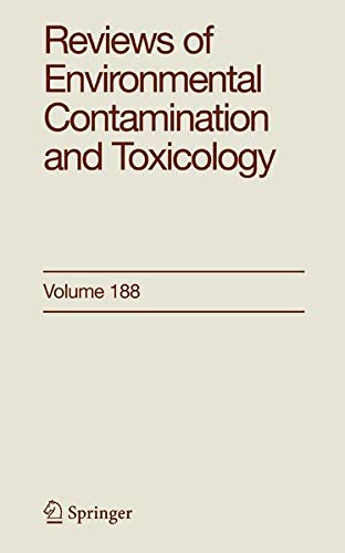 Buy Reviews of Environmental Contamination and Toxicology โ BookShops.in