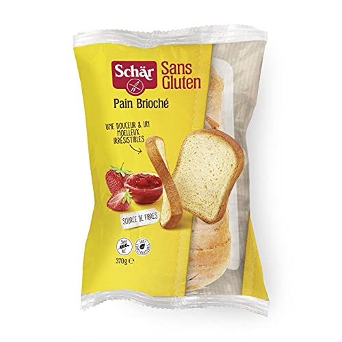 SCHÄR - Pain Brioche Sans Gluten 370G - ( Lot De 3 )