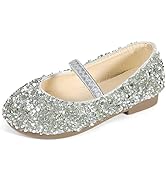 Ballerines Scintillantes Pour Fille MK MATT KEELY - Avec Papillon, Scratch, Semelle Antidérapante, Pour Princesse