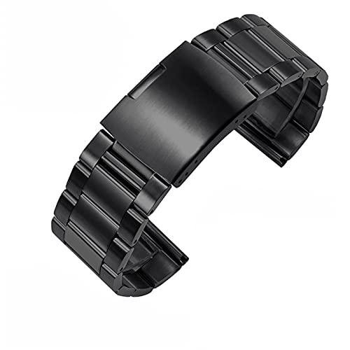 Bracelet métallique de remplacement en acier inoxydable pour montre homme