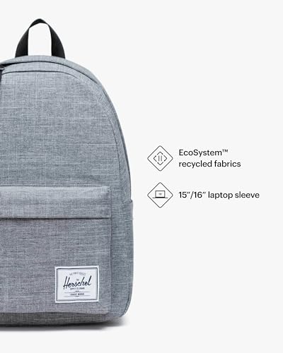 Image of Herschel Classic Backpack, Raven Crosshatch, Mod XL - 25L