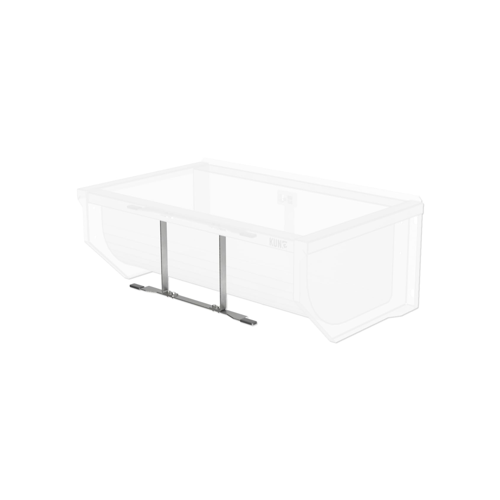 KUNe Edelstahl Zubehör Eimerrost, schont Ihren Rücken, 20 x 35 cm, Zubehör für KUNe Edelstahl SOLIDUM Standard und NOVUM Ausgussbecken