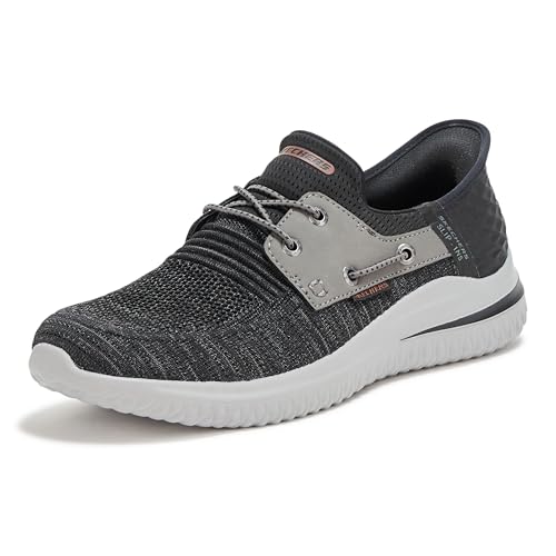 Image of Skechers Men's Streetwear Delson 3.0 - Roth Low Profile Bungee Lace Slip-Ins
