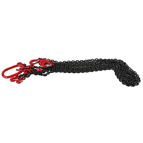 Sturdy and Stable Lifting Chain 1T 6mm,Great Workmanship, Convenient to Use, Suitable for Mines, Ports, with Full Automatic Welding, Tested up to 4T