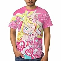 Amazon.co.jp: キミとアイドルプリキュア♪tシャツ半袖丸首夏の