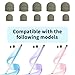 Bopomofo Replacement Fiber Mesh Tips for Stylus Pens - 10 Pieces Stylus Tips, Stylus Pen Tips, Fine Tip Stylus Replacement Tips, Touch Screen Tips