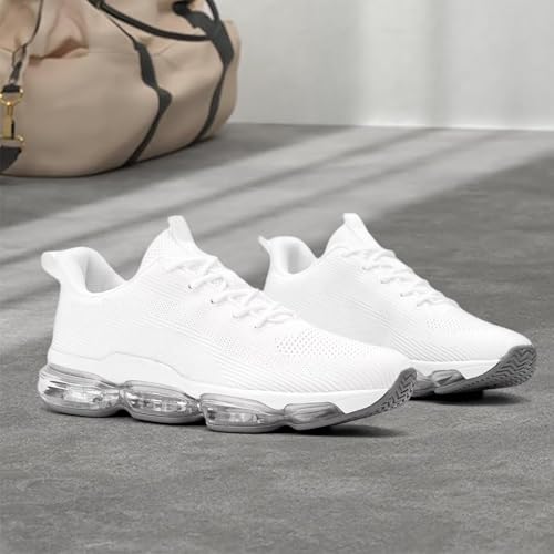 Image of Mens Running Shoes Air Low Top Comfort Walking Lace Up Sneakers Breathable Fashion Tennis Sport Gym Fitness Cross Trainers