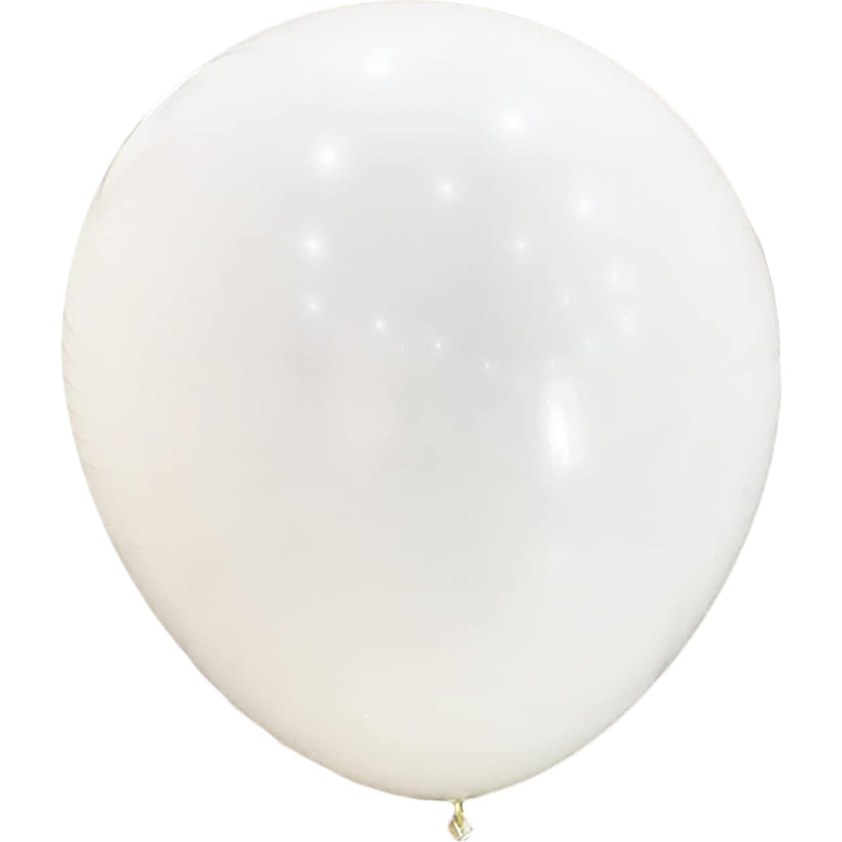 Großer Weißer Latexballon 120 Zoll Runder Riesen Wetterballon für Party und Eventdekoration Wetterbeständig mit Stabiler Oberfläche für Hochzeit Geburtstag und Feier