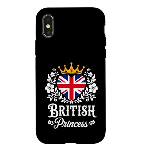 British Princess UK Flag Proud British Girl �X�}�z�P�[�X iPhone X/XS �p