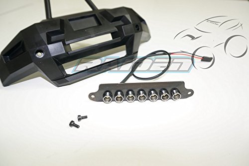 Raidenracing Front Bumper Led Lamp Lighting System ( White ) For 1/5 Traxxas 6S 8S X-Maxx 77076-4 #TOP1