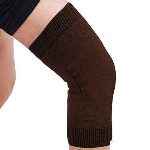 Qkiss Knee Compression Sleeve Knee Bandages, Sports Bandages, High Comfort and Compression, Fixing the Kneecap, Protecting the Knees, Relieving Pain