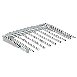 Rubbermaid FG3J0601TITNM Configurations Pants Rack - Titanium
