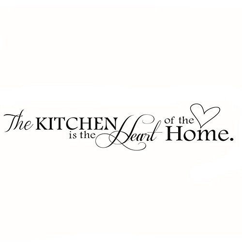 Lchen The Kitchen is The Heart of The Home Wall Sticker Removable Decal