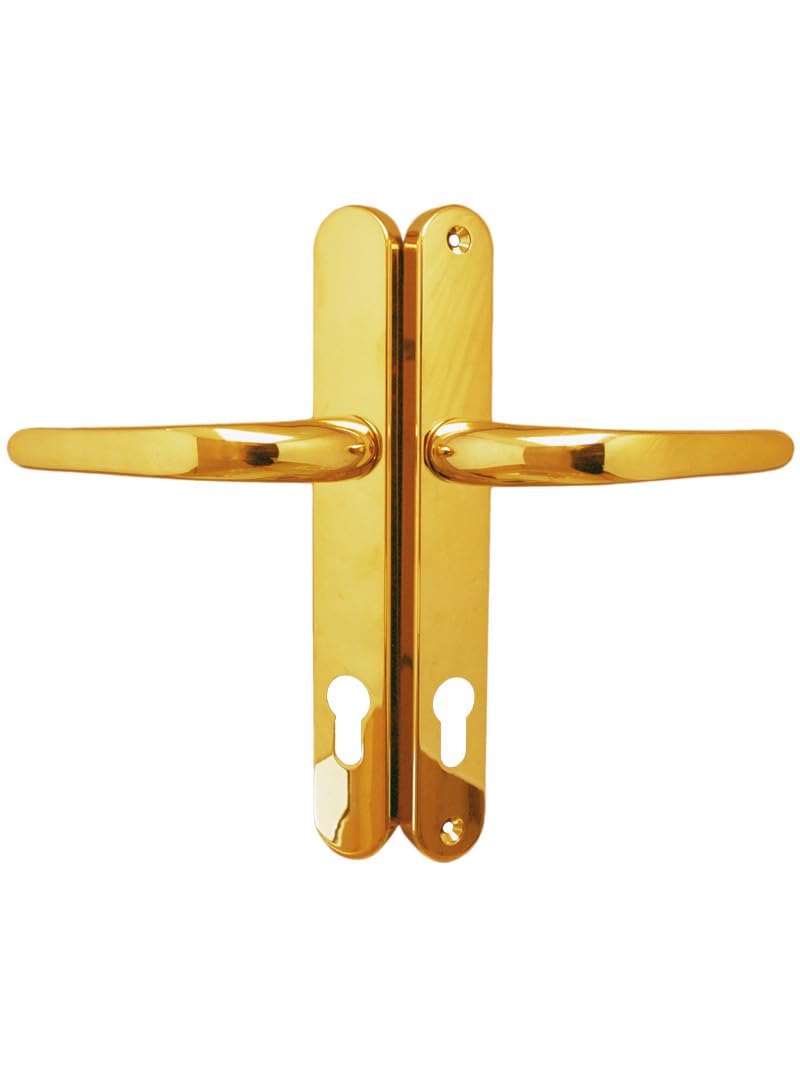 Vita Upvc Door Handle 215mm Screw Fix Spring Loaded