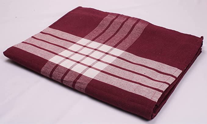 THARUNSHA ELITE 100% Cotton Hospital Bedsheet & Blanket, Single Size 60x90 Inch, Pink, Home & Hotel Use, Set of 1